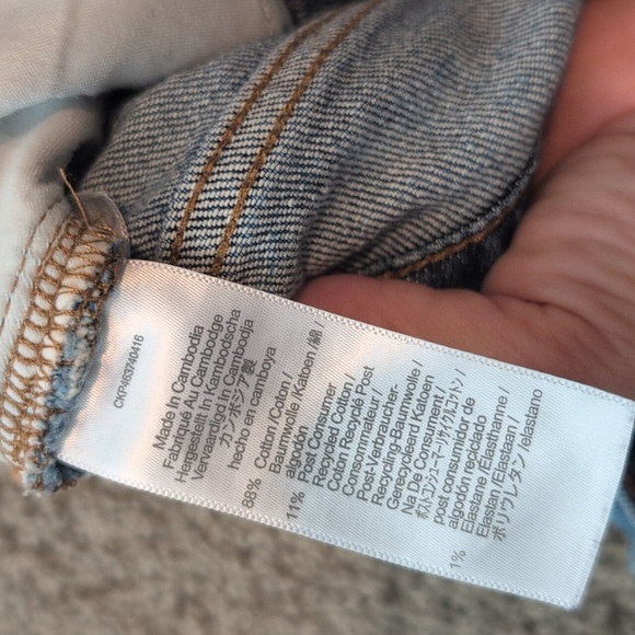 Madewell The Perfect Vintage High Rise Jean Light Medium Wash Women's 31 - Picture 6 of 13